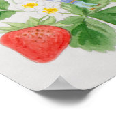 Poster Strawberry Gnome art print (Coin)