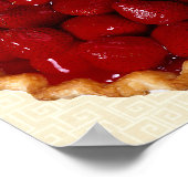 Poster Strawberry pie (Coin)