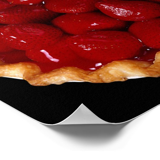 Poster Strawberry pie (Coin)