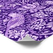 Poster Strawberry Thief Purple, William Morris (Coin)