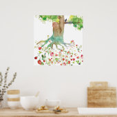 POSTER STRAWBERRYROOTS (Cuisine)