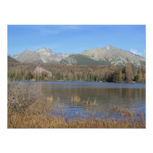 Poster Strbske Pleso (Devant)