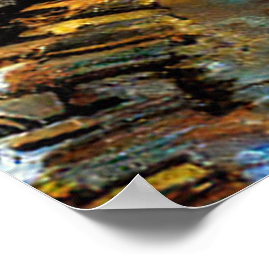 POSTER STREAM WATERFALL (Coin)