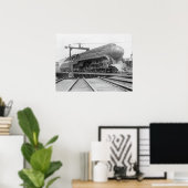 Poster Streamliner sur le Tourne-disque (Bureau à domicile)