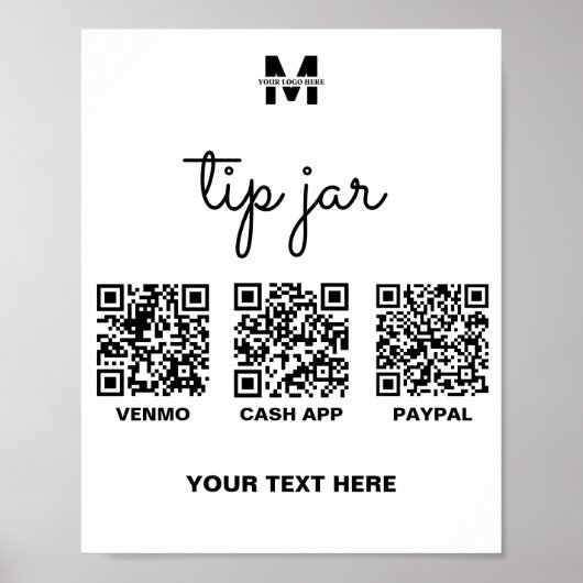 Poster street artistes astuce virtuelle jar code QR signe (Devant)
