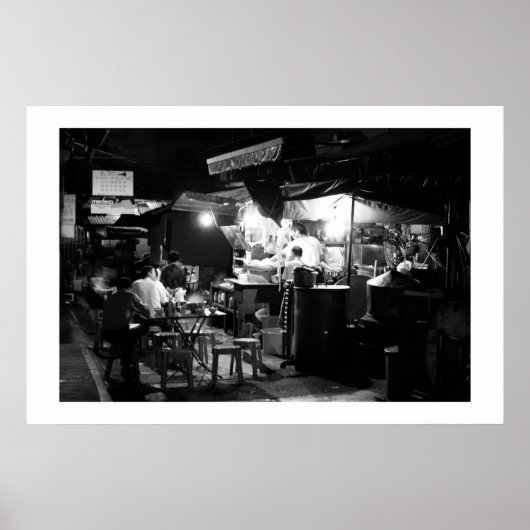 Poster Street Dining (Devant)