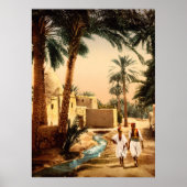 Poster Street in the old town, II, Biskra, Algeria (Devant)