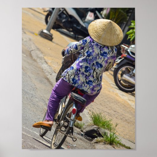 Poster Street Scenery au Vietnam (Devant)