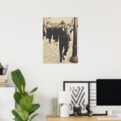 Poster Streets in Lisbon (Fernando Pessoa) (Bureau à domicile)