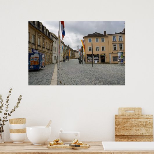 Poster Streets of Bayreuth (Cuisine)