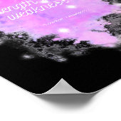 Poster Strength Over Weakness Galaxy - Overdose Awareness (Coin)