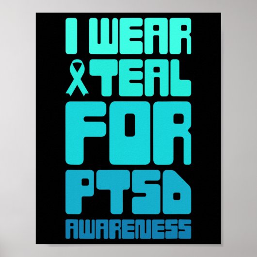 Poster Stress Traumatique Post-Rétro Sensibilisation À L' (Devant)