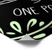 Poster Stretch Breathe Repeat - Conception de Raccoon de  (Coin)