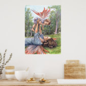 Poster Stretting Her Wings (Cuisine)