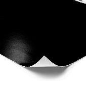 Poster Strictement Black & White Flower Band brill (Coin)