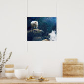 POSTER STRIDER LOUP ARCTIC (Cuisine)