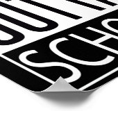 Poster Stright Outta School 2 (Coin)