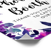 Poster Strike a Pose Photo Booth Signal de réception de m (Coin)