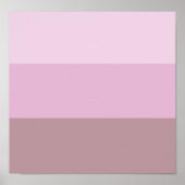 Poster Striped ombre (Devant)