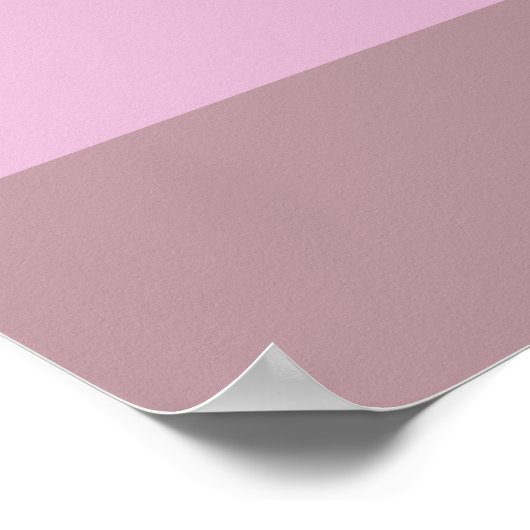 Poster Striped ombre (Coin)