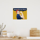 Poster Strong est la nouvelle Skinny (Cuisine)