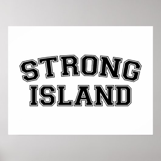 Poster Strong Island, NYC, États-Unis (Devant)