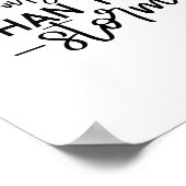 Poster Stronger Than the Storm - Minimalist Motivational (Coin)