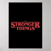 Poster Stronger Things (Devant)