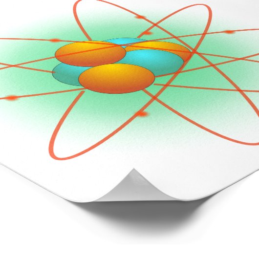Poster Structure de l'atmosphère (Coin)