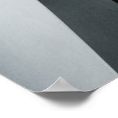 Poster Structure du bâtiment blanc et gris (Coin)