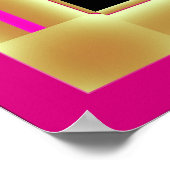 Poster Structure éclairée (Coin)