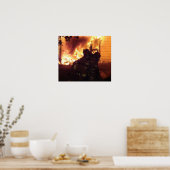 Poster Structure fire (Cuisine)