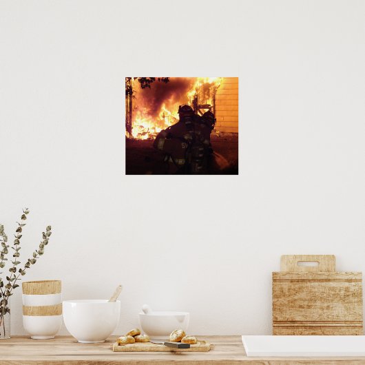 Poster Structure fire (Cuisine)