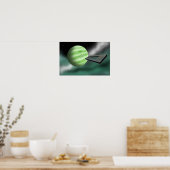 Poster Structure inconnue se dirigeant vers une planète. (Cuisine)