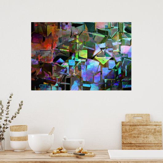 Poster Structure joyeuse (Cuisine)