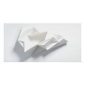 Poster Structure papier minimaliste (Devant)
