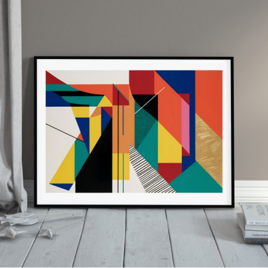 Poster Structure Prismatique