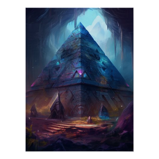Poster Structure pyramidale (Devant)