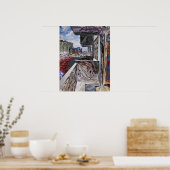Poster Structure urbaine Abstraite (Cuisine)