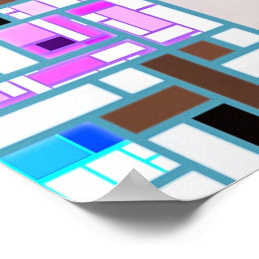 Poster Structurer le vide 13 (Coin)