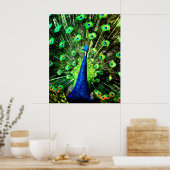 Poster Strut Peacock (Cuisine)