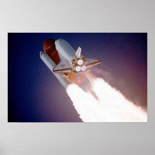 Poster STS-27, Orbiter Atlantis, Liftoff (Devant)