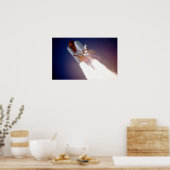 Poster STS-27, Orbiter Atlantis, Liftoff (Cuisine)