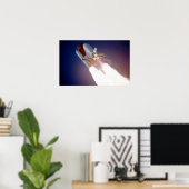 Poster STS-27, Orbiter Atlantis, Liftoff (Bureau à domicile)