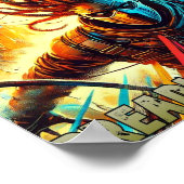 POSTER STUCK ! DREADLOCK CHRONICLES ISSUE 4 COUVRE (Coin)