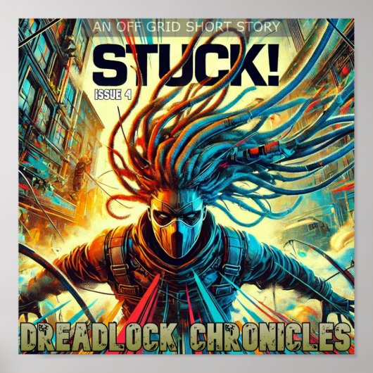 POSTER STUCK ! DREADLOCK CHRONICLES ISSUE 4 COUVRE (Devant)