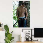 Poster Stud forestier (Bureau à domicile)