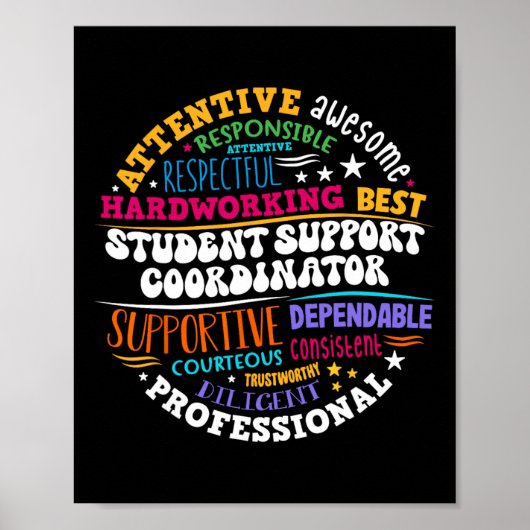 Poster Student Support Coordinator Appreciation Day Back  (Devant)
