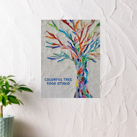 Studio De Yoga Coloré Tree