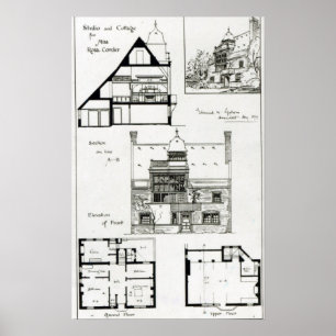 Poster Studio et gîte pour Miss Rosa Corder